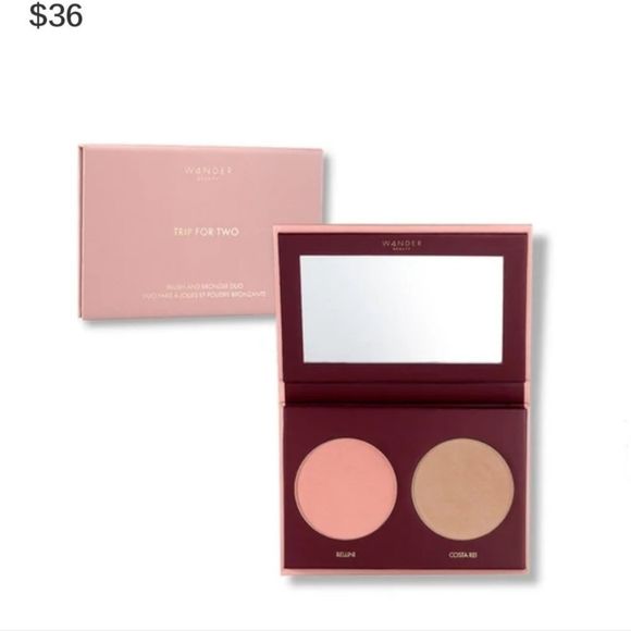 CoverFX Enhancer & Wander Beauty Trip for Two Blush/Bronzer/Highlighter palettes - Picture 11 of 16